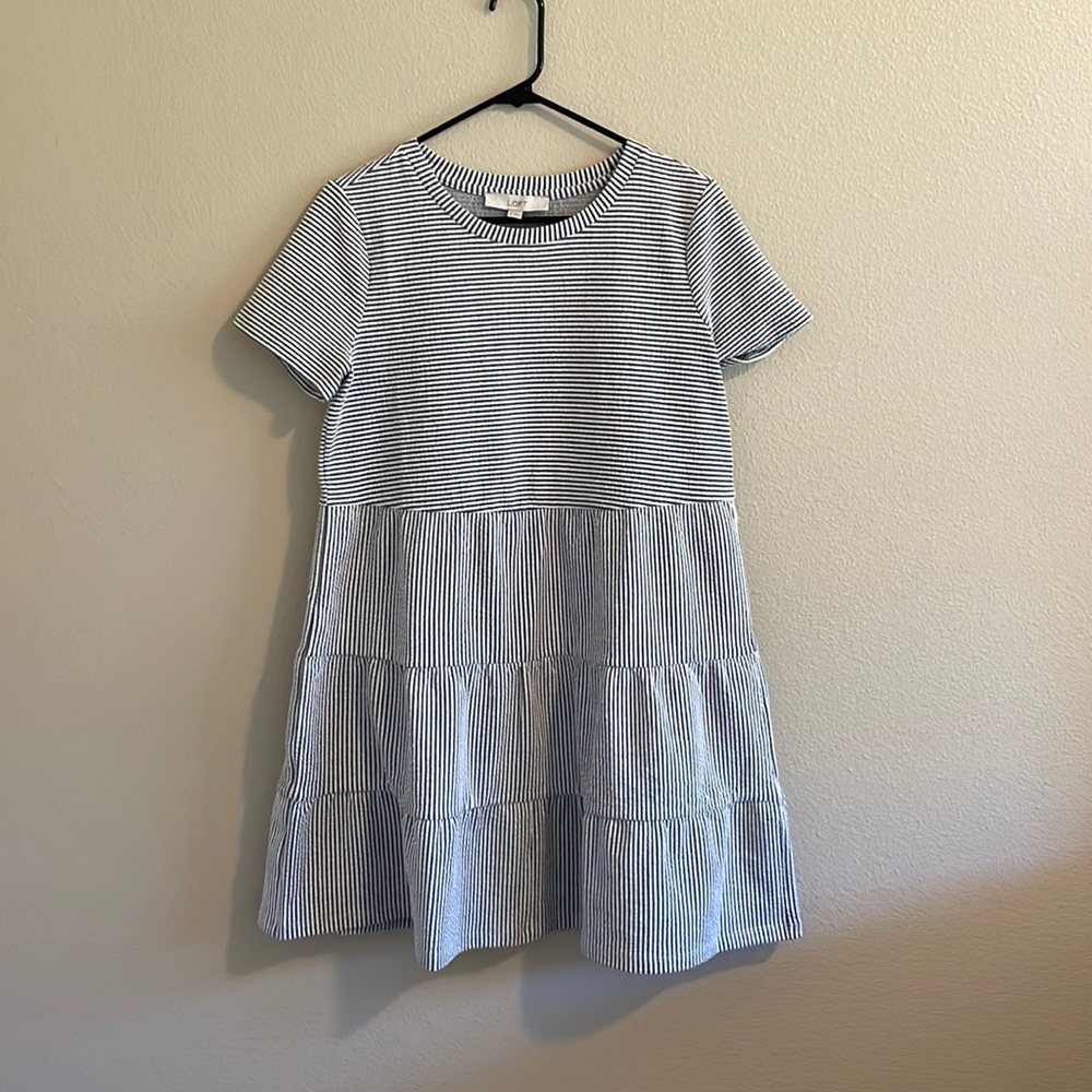 Loft short sleeve summer dress